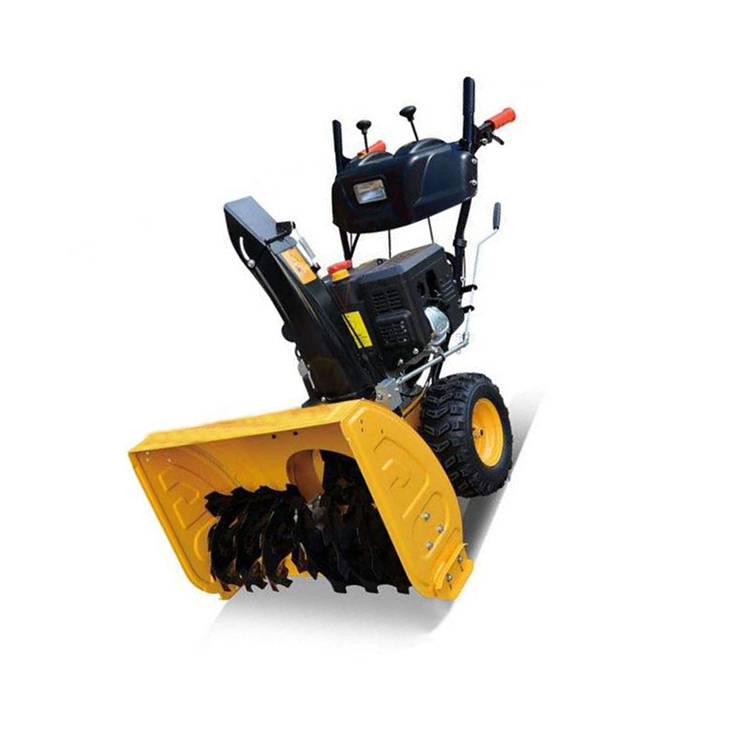 popular small Snow blower gasoline power hand push road Snow Sweeper Made in China