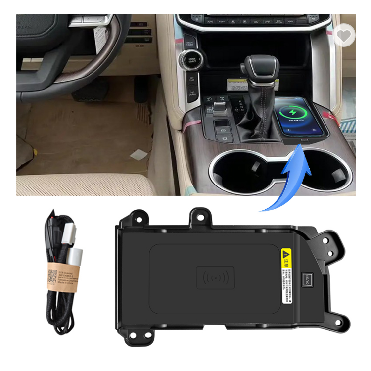 Новое поступление Land Cruiser, беспроводное зарядное устройство для телефона Land Cruiser lc300 2022, автомобильный беспроводной держатель для быстрой зарядки