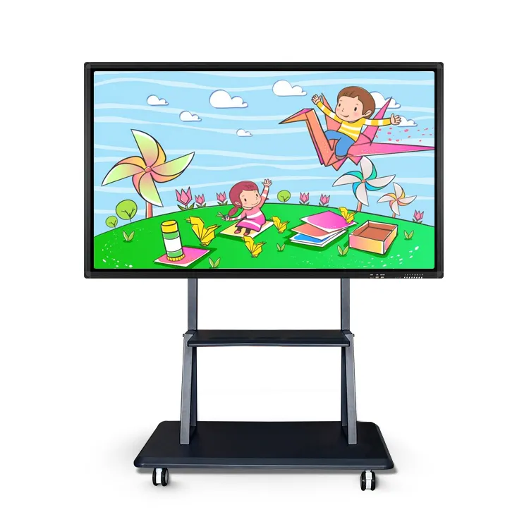 65inch touch screen smart whiteboard for e-learning classroom