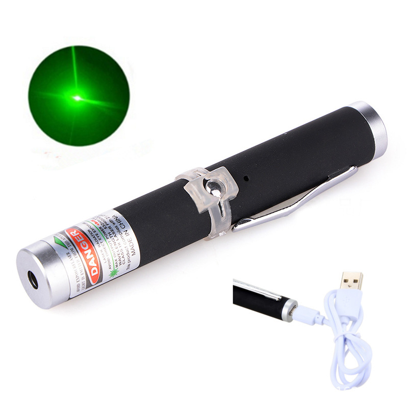 Миниатюрная лазерная ручка 303 с usb-зарядкой