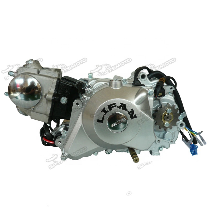 Lifan 70cc 4 тактный двигатель электрический старт и начните ручная муфта