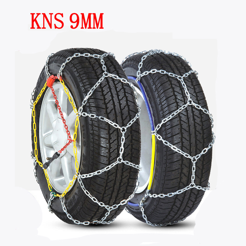 Car truck anti-skid cable ties steel material emergency snow chains tire ties snow and mud to prevent skidding tire chains