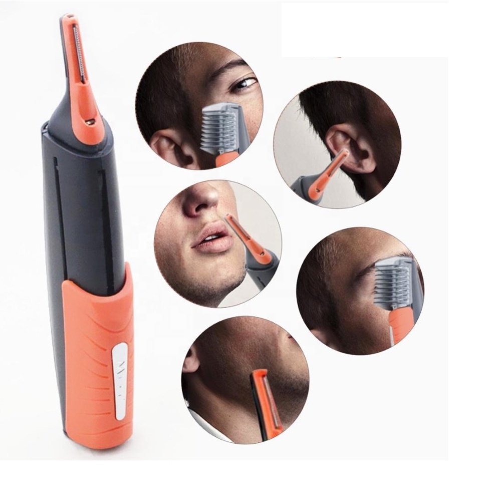 Микро-точность бровей уха нос триммер для удаления Clipper бритва персональный электрический уход за лицом уход за волосами косметические средства набор со светодиодной подсветкой