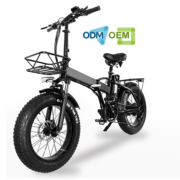 Hot 750w 20-inch folding e-bicycle e-bike 48v 15ah electric fat bike europe warehouse