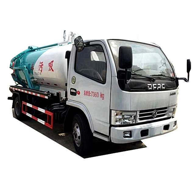 Dongfeng 1000 галлон 4cbm город канализационный дноуглубительный аспиратор сточных вод