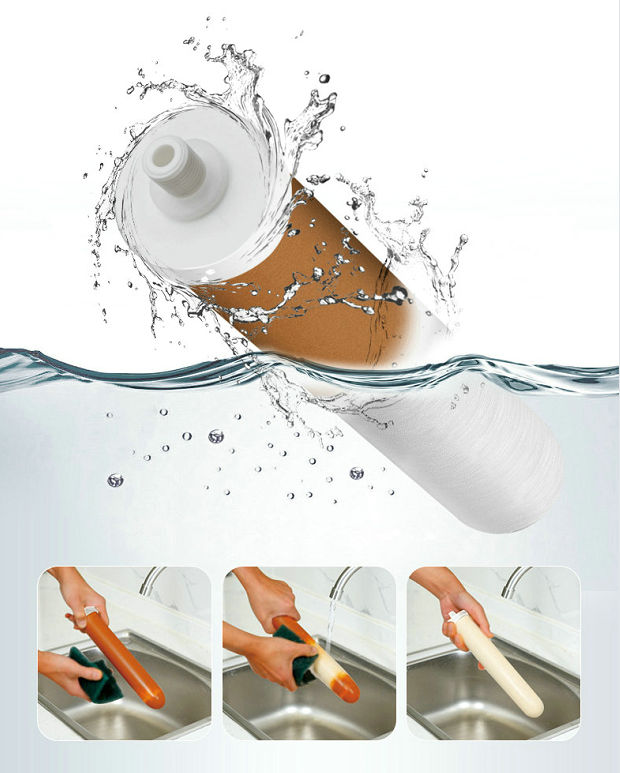 QING YUAN QY-10I stainless steel ceramic water purifier faucet water filter counter top water filter housing