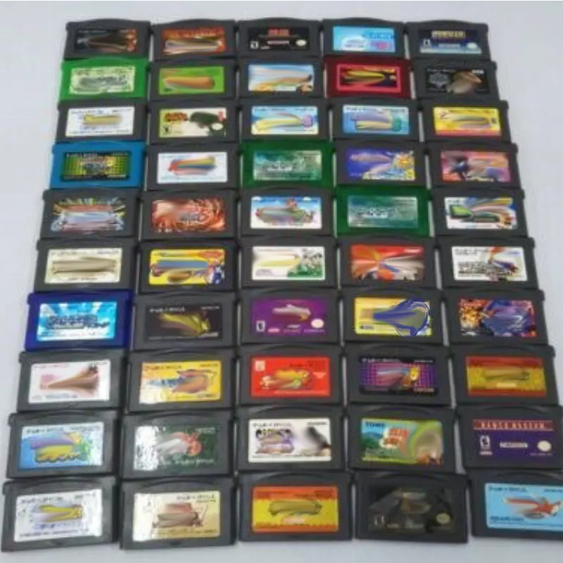Wholesale Video Game Console GBA/ GBC Gameboy Advance Game Card Customization Single Game Burn Card