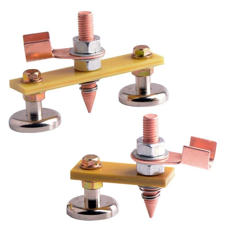 2020 newest design fast working single-head magnetic welding ground clamp holder tool