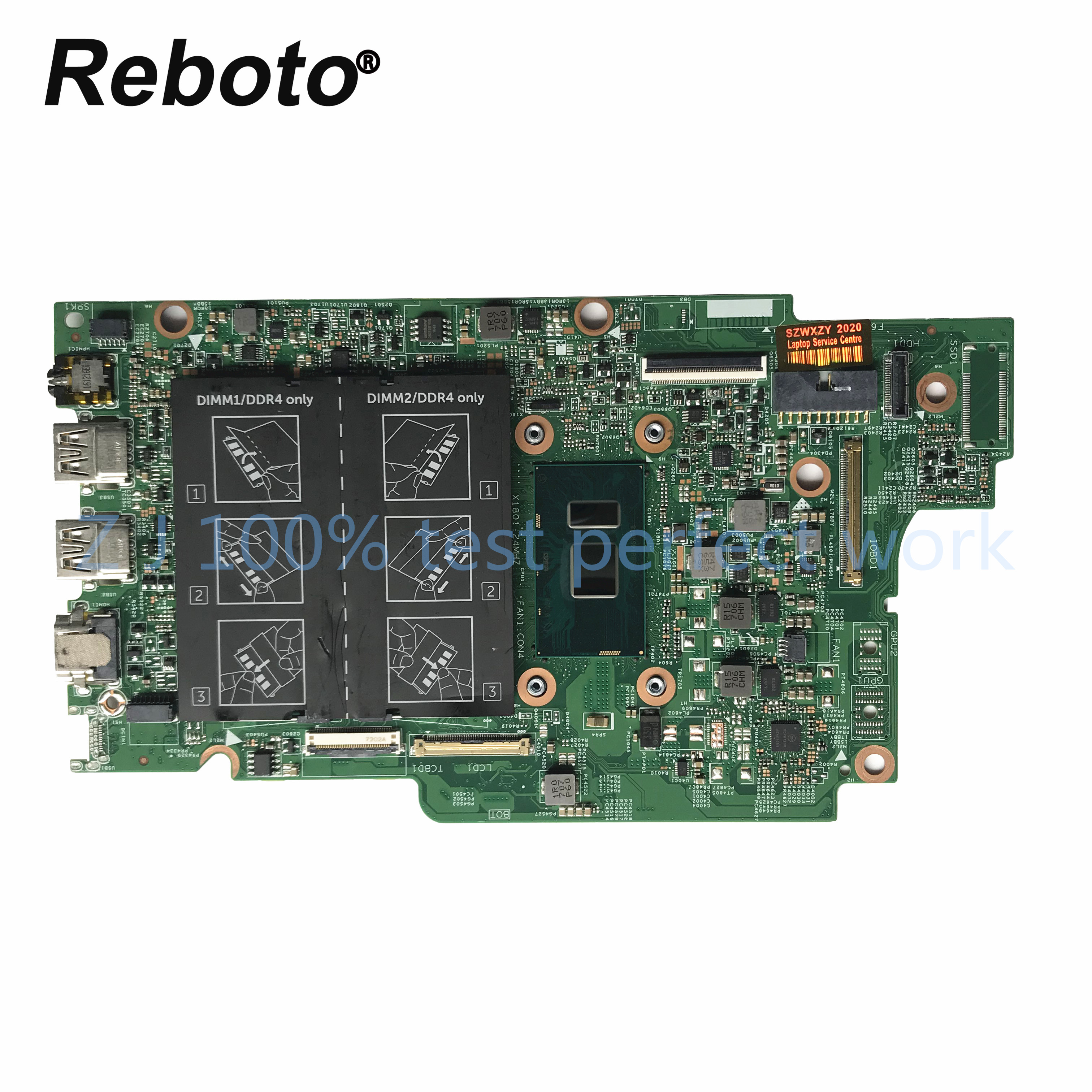 CN-0N7K0H для Dell Inspiron 13 5378 материнская плата DDR4 с процессором SR348 4415U 0N7K0H N7K0H MB 100% протестирована