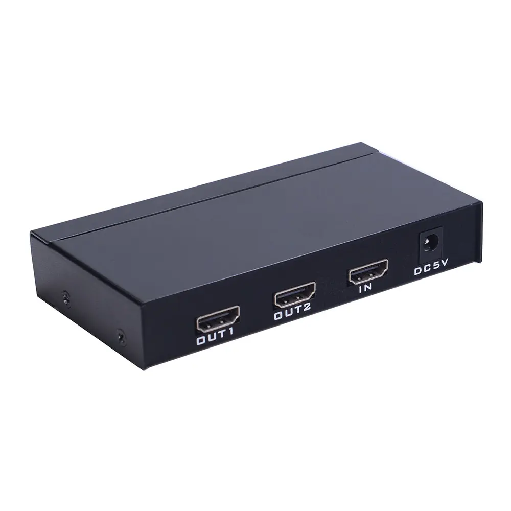 3480x2160 30Hz 5V 2000MA Power 340MHz Bandwidth 1 In 2 Out 2 Port HDMI Splitter