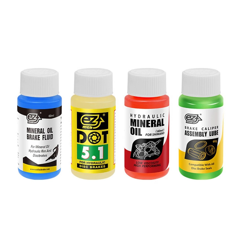 Bicycle Brake Mineral Oil System 60ml Fluid Cycling Mountain Bikes For Shimano Bike Hydraulic Disc Brake Oil Fluid Dropship