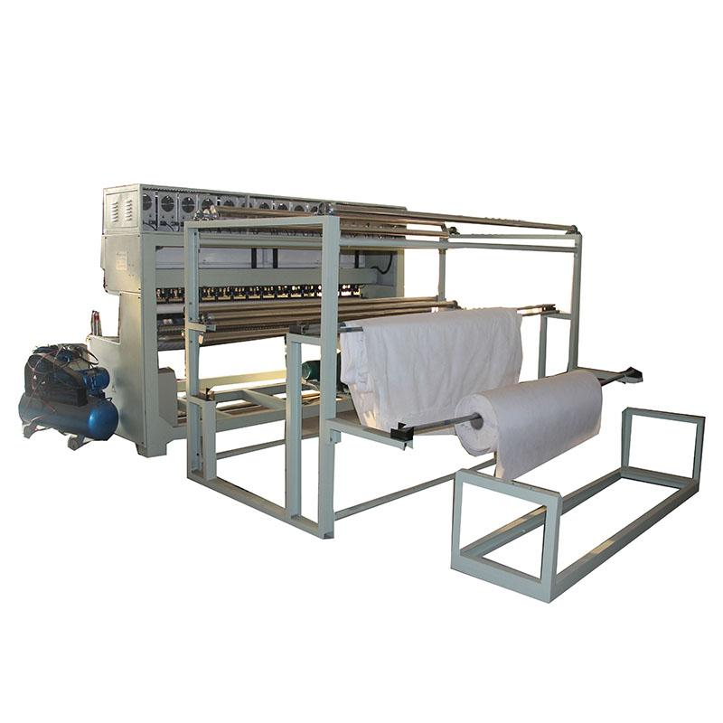 Automatic Cloth Belt Digital Ultrasonic Quilting Machine for Three Layers Feeding