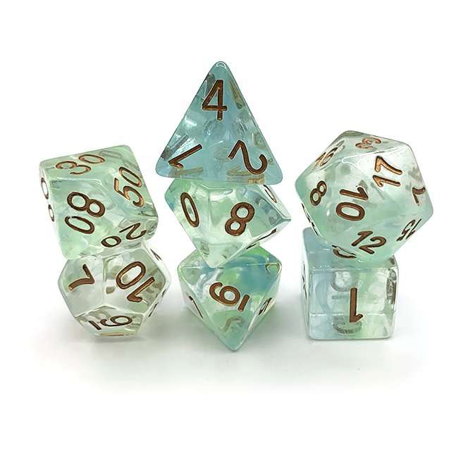 Многогранные пластиковые rpg dnd кости