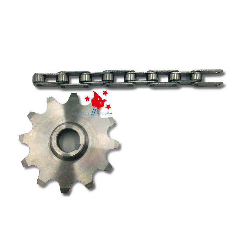 Industrial conveyor standard chain manufacture drives short pitch simplex 08b roller chain
