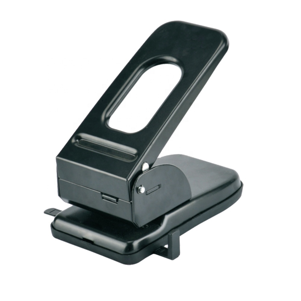 Ningbo emda 60 sheets 80mm 2 hole punch distance manual metal punches heavy duty paper puncher