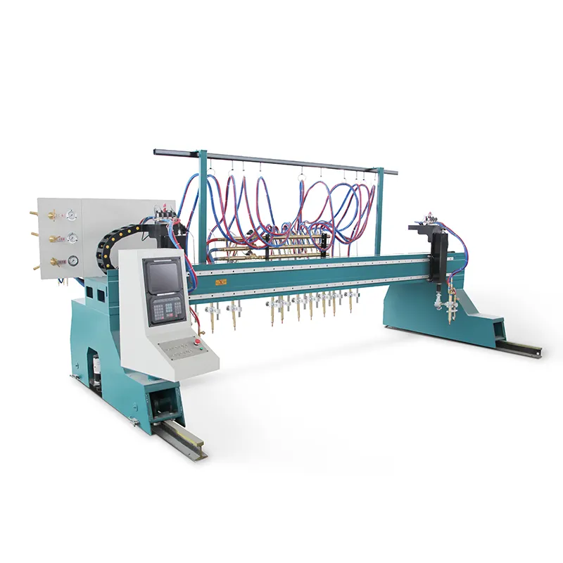 Steel Structure Production Line Automatic Cutter Plate Strip cnc Flame Cutting Machine