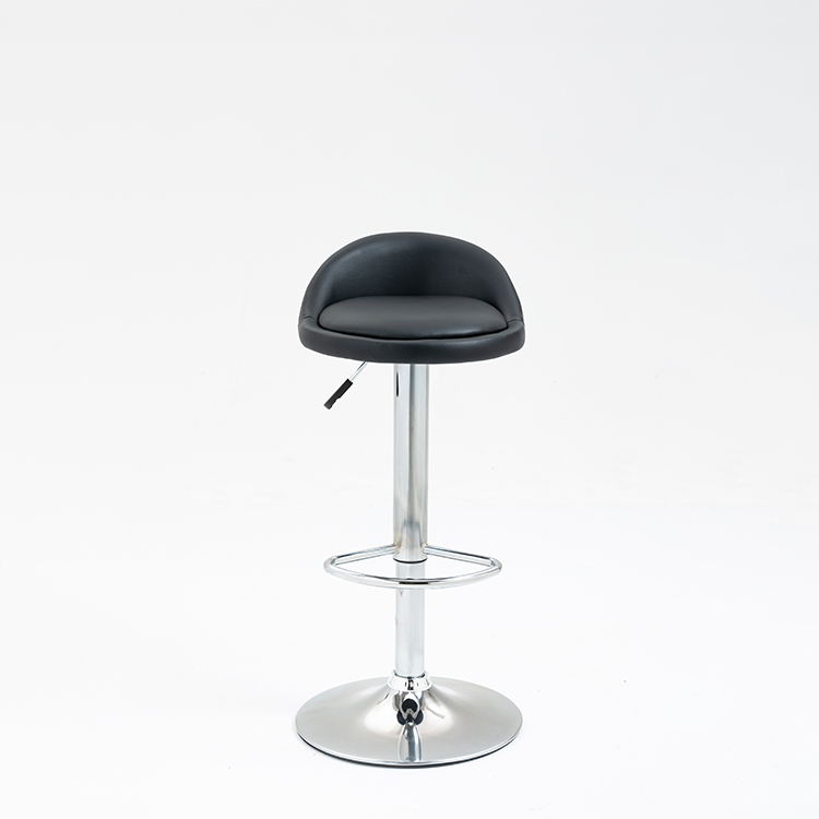 Factory Wholesale Good Quality Modern Rotatable Bar Chair With Backrest