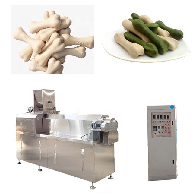 High automatic pet chews processing line price Discount price dog chews food equipment