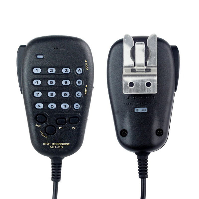 DTMF MH-36 Microphone 6Pin Hand Mic for YAESU FT-90R FT-1500 FT-2500M FT-2800M FT-7800 FT-8500 FT-8900R FT-7900R FT-7100
