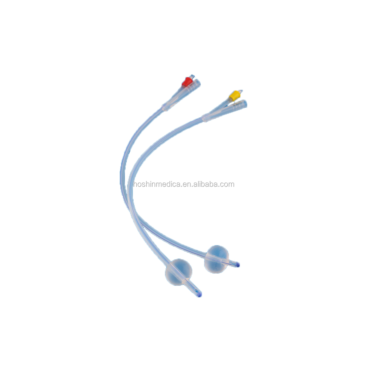 Силиконовый двухсторонний катетер Foley Fr8 Fr24