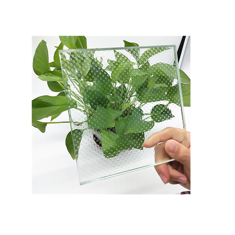 Promotional Top Quality Thick Square Glass Bathroom Floor Non-slip Glass