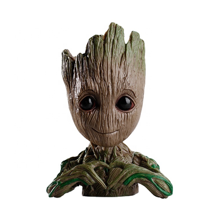 Заводская оптовая цена продукта Treeman Groot формы для цветочных горшков для зеленых растений