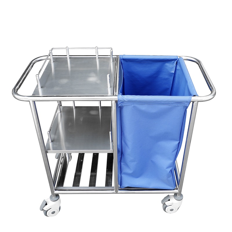 Beauty design nursing hospital use stainless steel dressing trolley clinic