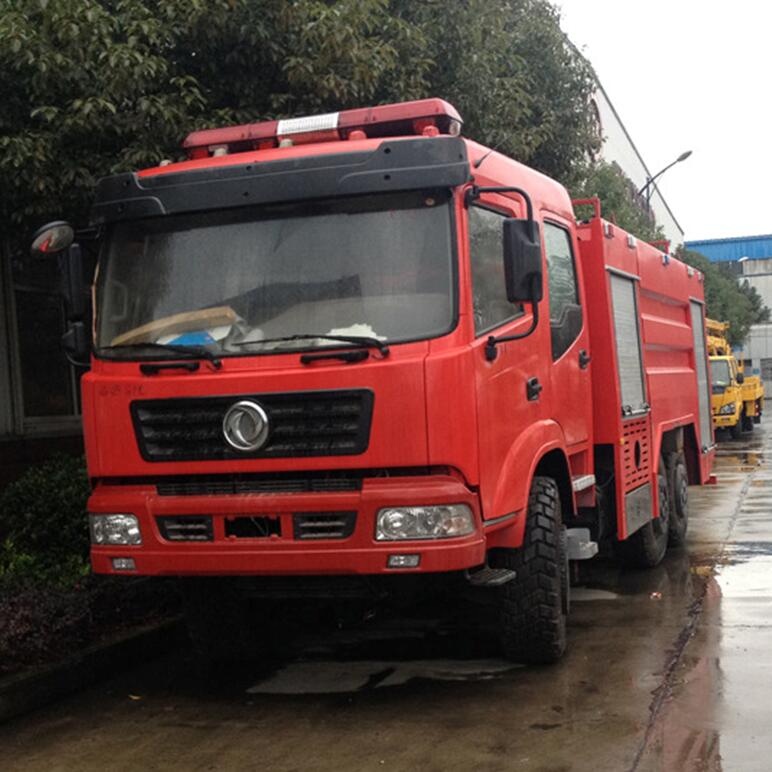 Dongfeng EQ5160G 6x6 внедорожный пожарный грузовик емкость 8000L
