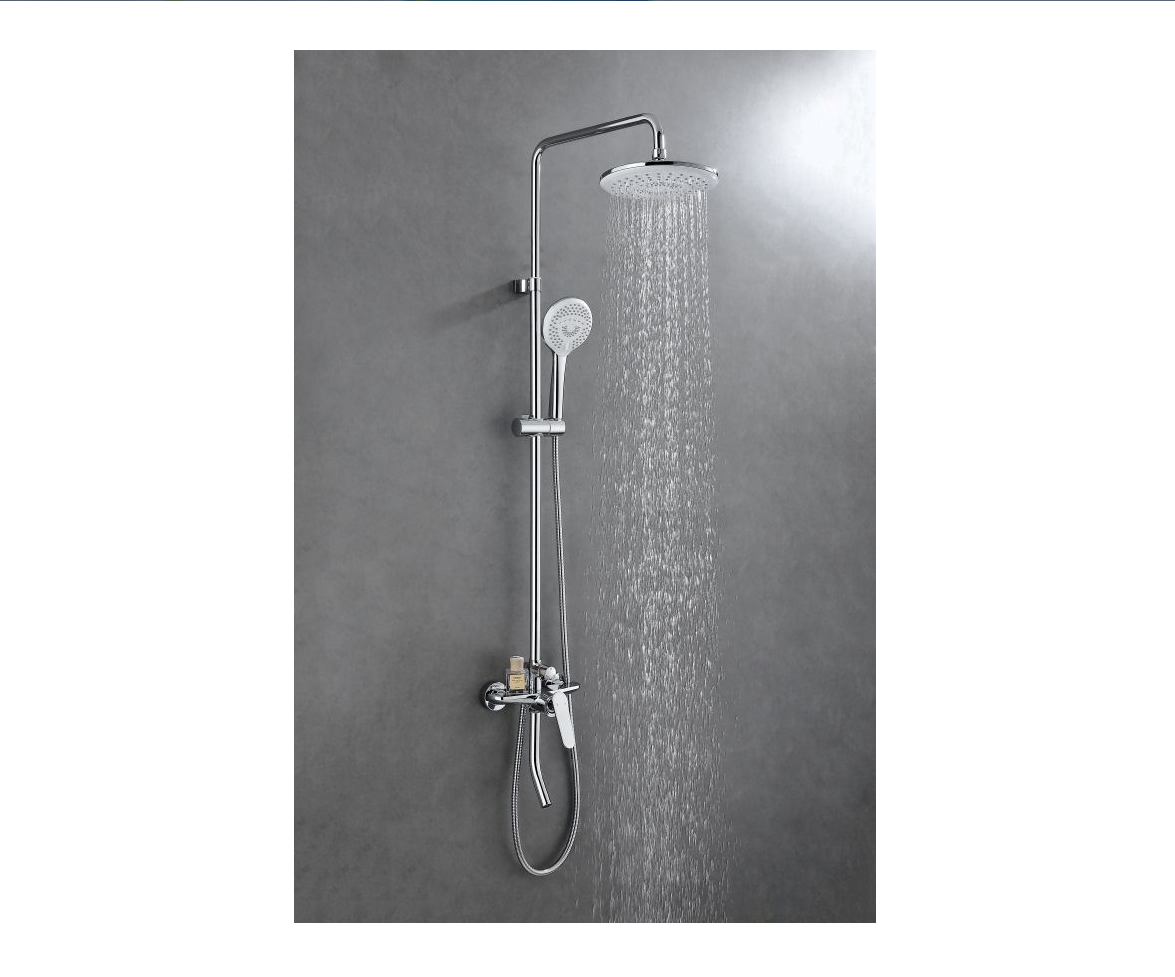Direct sales thermostatic stainless steel head water mixer luxury large rain shower for hotel bathroom