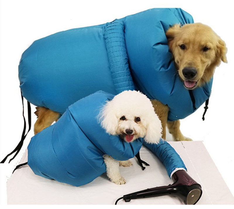 Portable Folding Dogs Hair Dryer Blow Bag Pet Drying Bag