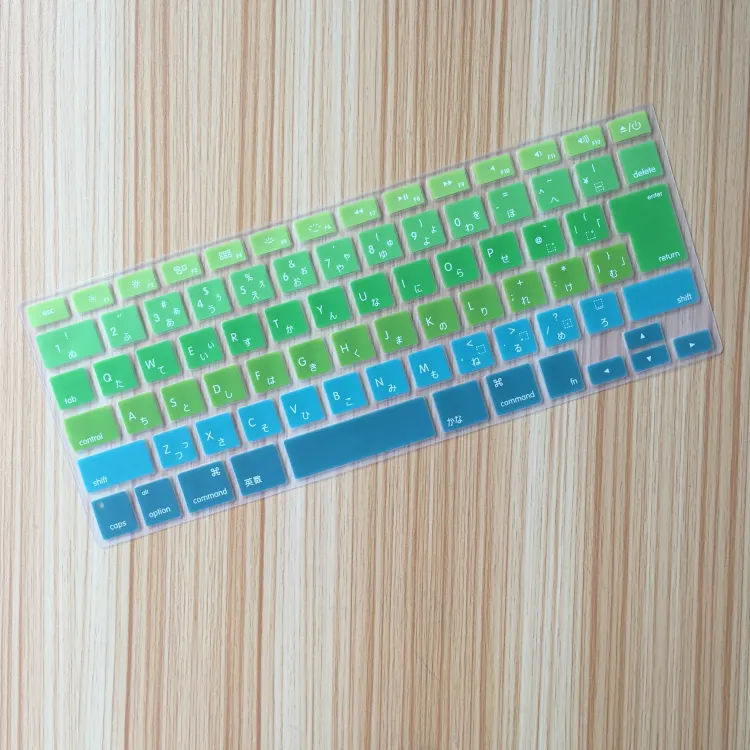 Silicone Japanese Keyboard Protector Cover Skin For Macbook A1932 2018 New Air