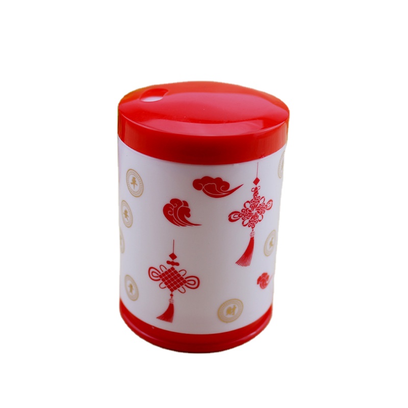 Chinese Style making machine Good luck toothpick bottle Hotel household durable Plastic toothpicks