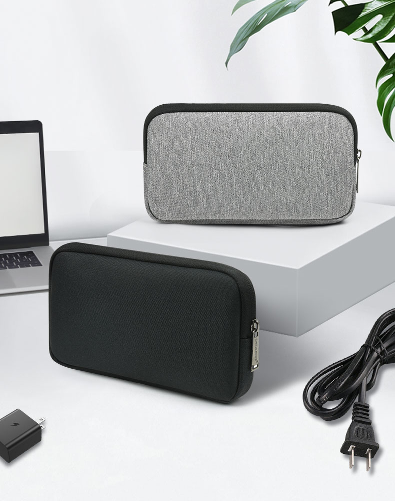 High quality portable digital accessories Oxford Headset headphone carrying bag Portable Microphone earphone Storage Bag