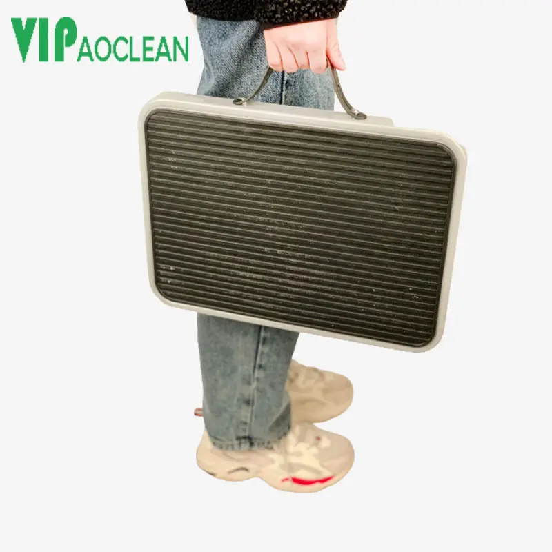 Складная лестница VIPaoclean с платформой, нескользящий коврик