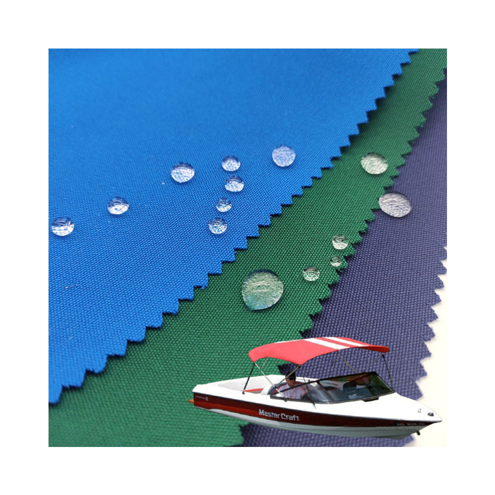 Outdoor 100% solution dyed waterproof and dust-proof acrylic fabric for outdoor awnings/marine BIMINI tops