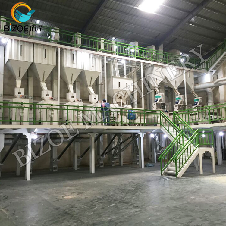 Best Price 100TPD Rice Mill Plant with Dryer in Nigeria