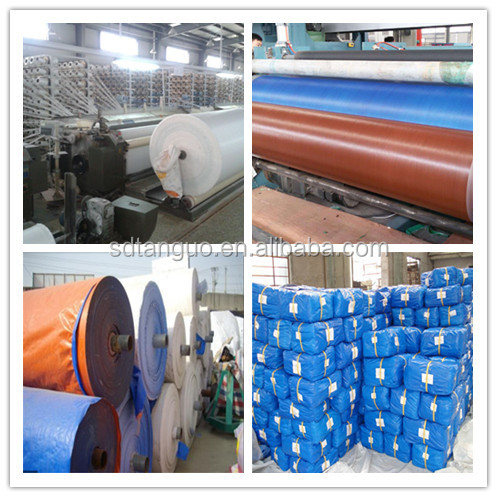 HDPE Woven Fabric Tarpaulin  LDPE Laminated PE Tarpaulin UV Protection Tarpaulin