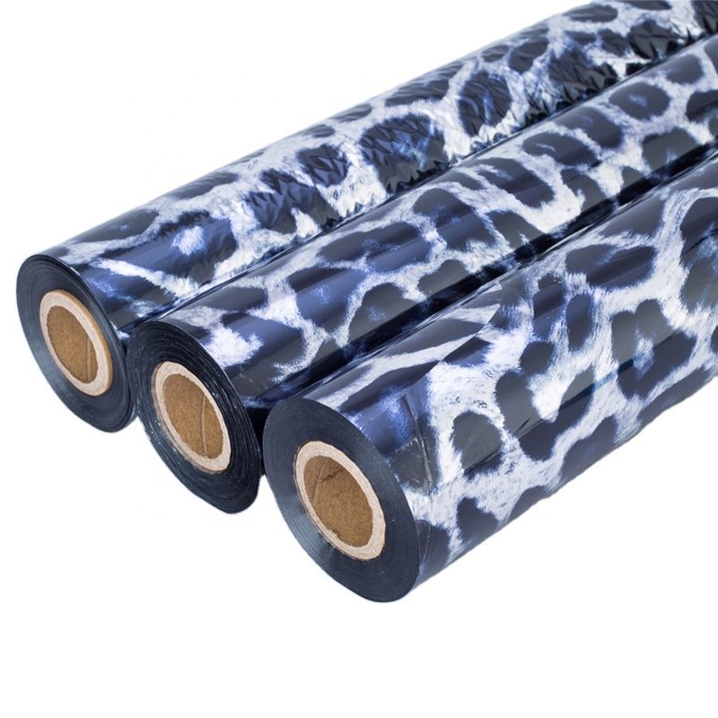 Toner Reactive Foil for Digital Printing Leopard Print Hot Stamping Foil For Paper