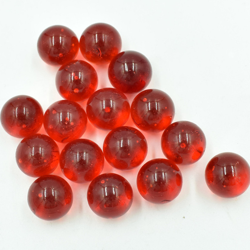 hot sale red glass ball for children play
