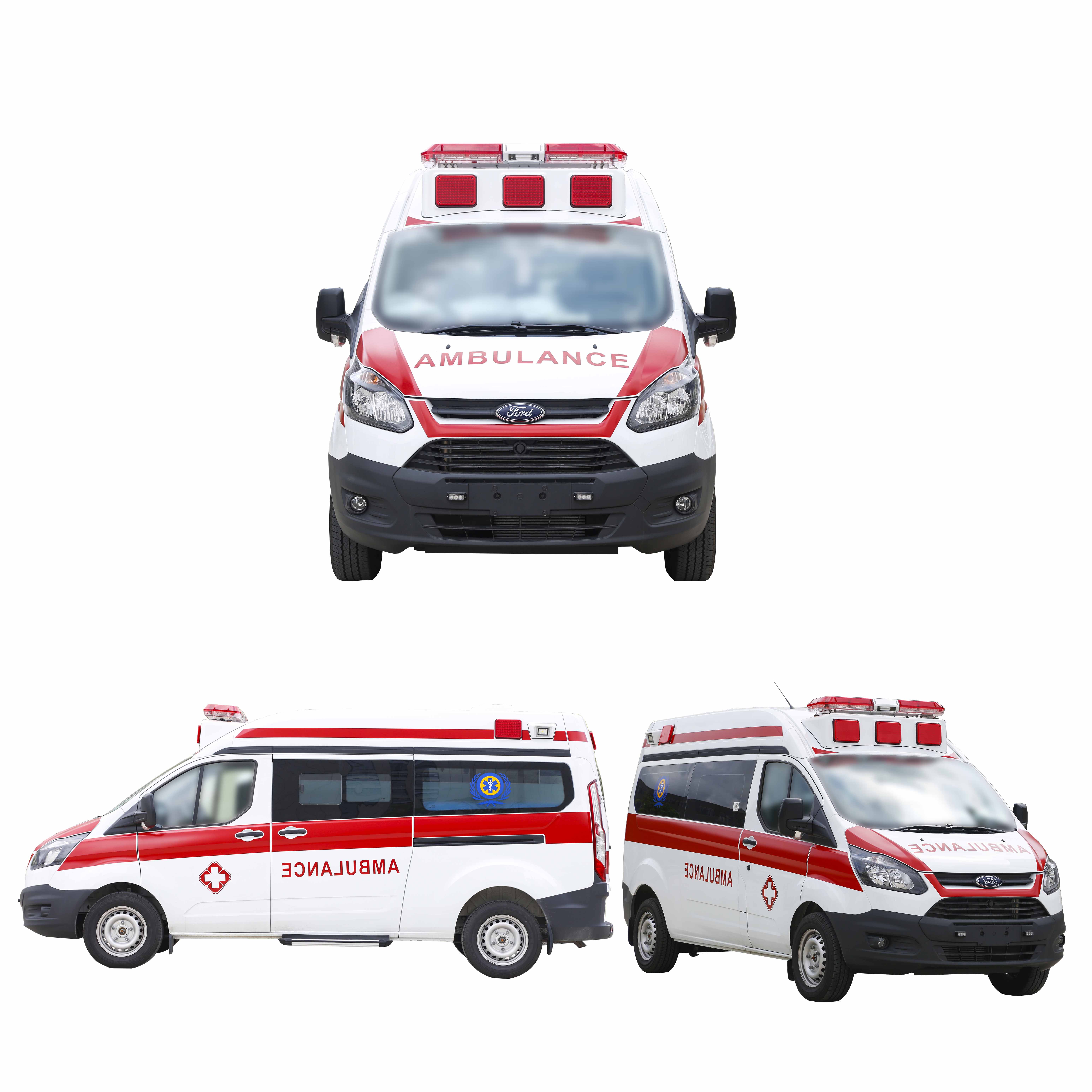 Хорошая цена ICU, новая машина скорой помощи V362, контроль скорой помощи, транспортное средство для экспорта (бензин, МТ, евро6)