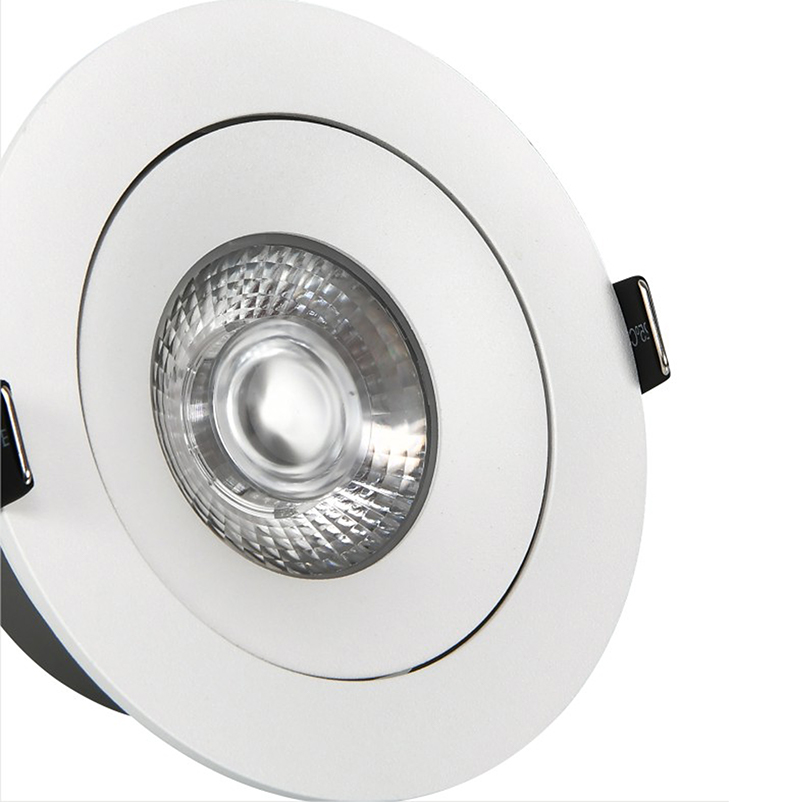 Ultra Thin Slim 33mm Height For Cabinet 15 24 36 60 Lens Aluminum 7 12 15 25 35W Adjustable Spot Light Spotlight Led Down Lights