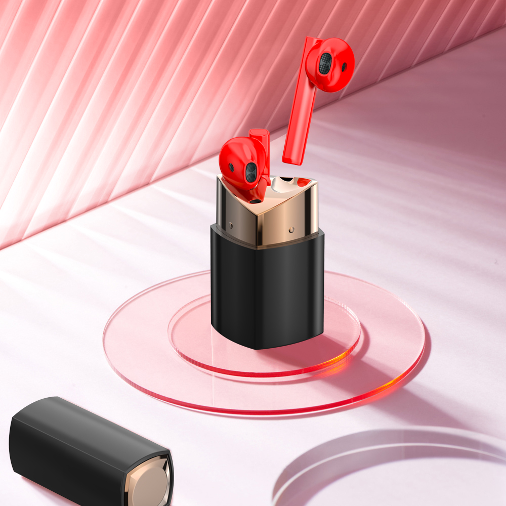 WIWU Новое поступление помада Бетти Airbuds настоящие беспроводные шумоподавляющие наушники-вкладыши устойчивые к поту наушники-вкладыши