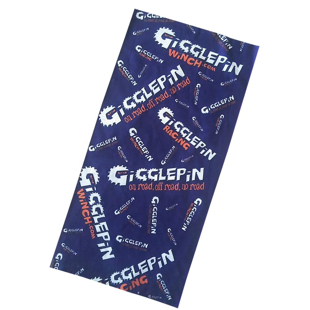 Custom Logo Multifunctional Fiber Magic Scarf Custom Neck Tube