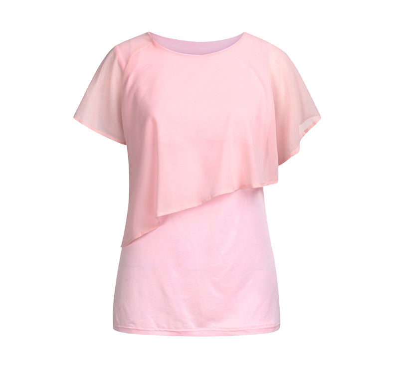 2020 New Women's Tops 2020 Top Pregnant Women's Clothing T Shirt Tops Wear Summer Europe And America Chiffon
