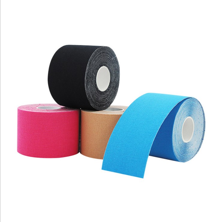 Physiotherapy Free synthetic Waterproof Sports Kinesiology Tape muscle therapy elastic