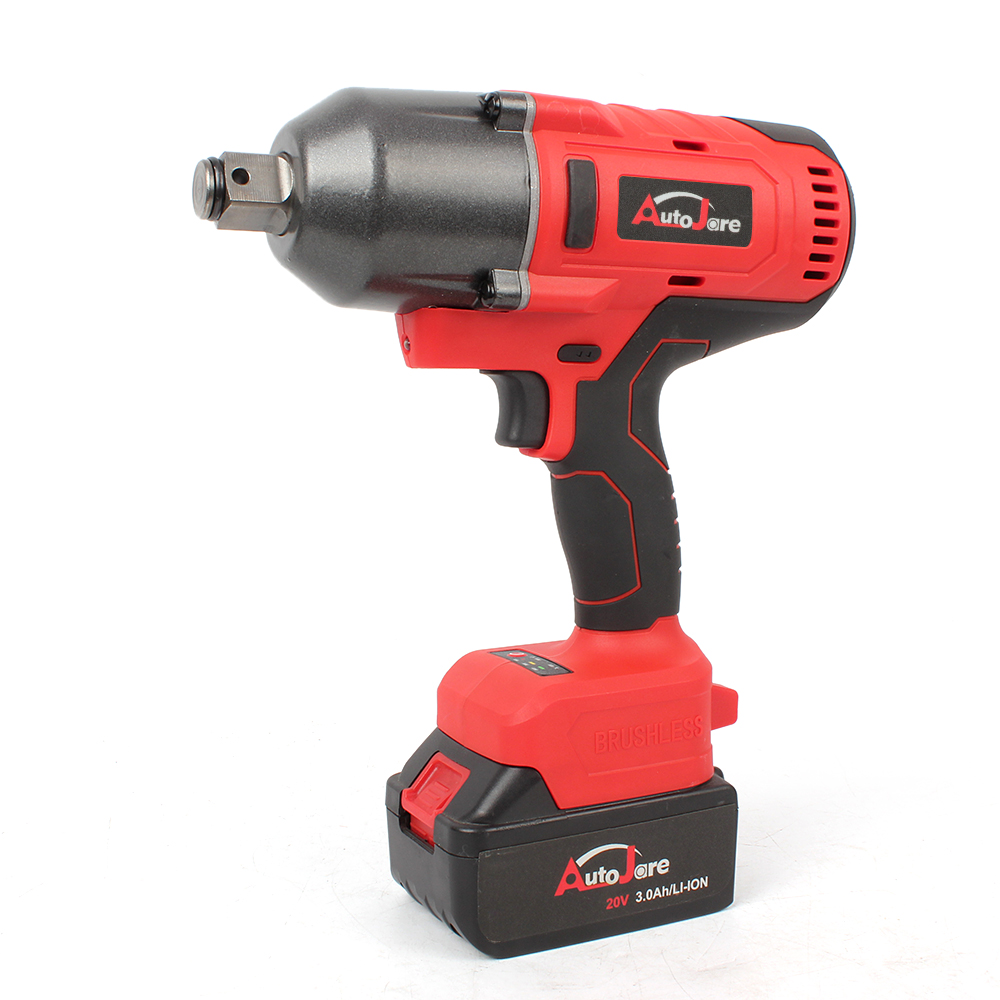 21V cordless brushless electric battery impact wrench for car 1000NM