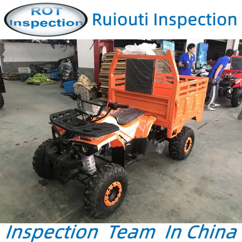 Yongkang inspection service of Off-road tractor /jiangsu quality control service/manuli service on site in Shenzhen