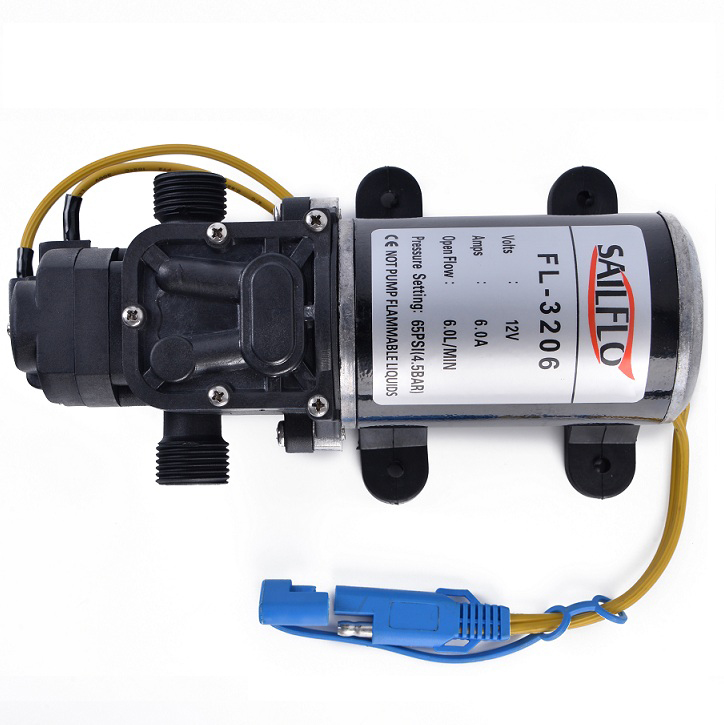 Sailflo 12V 6LPM водяной насос 1/2 ''вход и 1/2'' выход BSPT для кемпинга душ решения