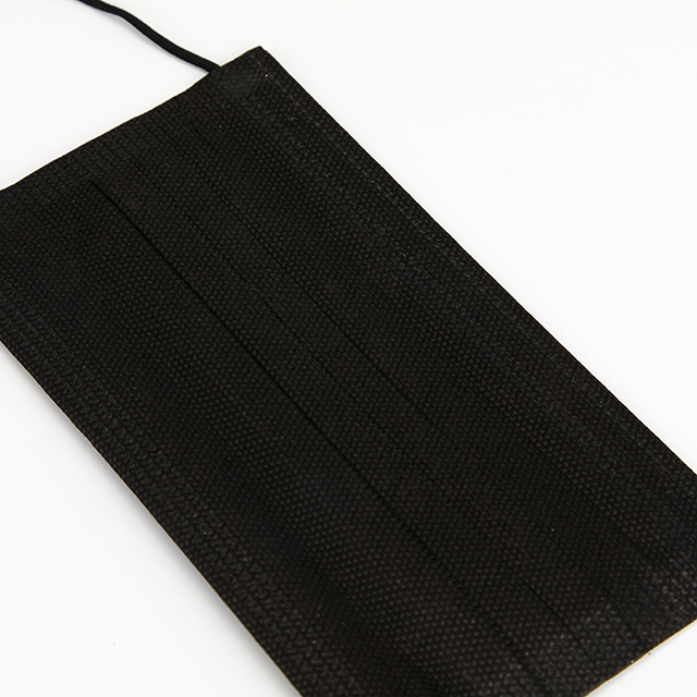 Wholesale Disposable medical mask 3ply Face Mask Earloop 50pcs/bag black surgical mask