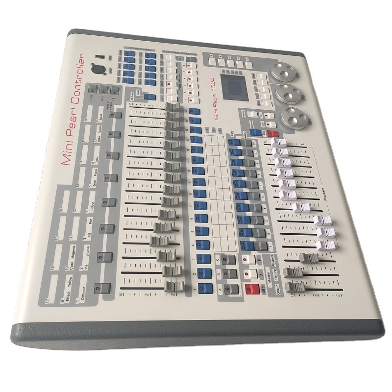 Китайский завод сценического освещения предлагает хорошее качество DMX512 mini pearl 1024 контроллер освещения Светодиодный Контроллер освещения